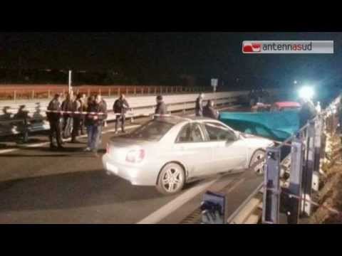 TG 14.04.14 Trovata bruciata l'auto usata dal killer di Palagiano