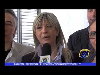 Barletta | Presentata la lista civica "sicuramente Vitobello"