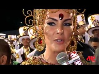 Ana Hickman Madrinha da Vai-Vai pelo terceiro ano seguido