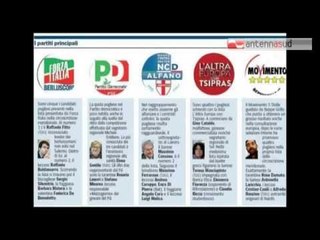 TG 18.04.14 Europee: 14 liste al sud tra riconferme e new entry