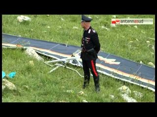 TG 23.04.14 Precipita col deltaplano a Rignano Garganico, muore colonnello dell'Esercito.