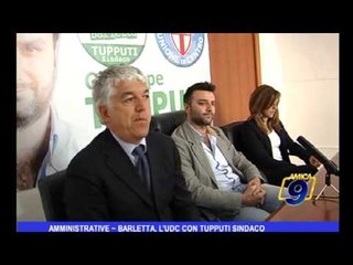 Amministrative | Barletta, l'UDC con Tupputi Sindaco