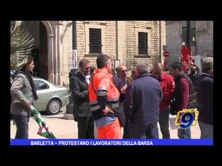 Barletta | Protestano i lavoratori della BARSA