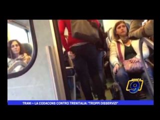 Trani | La CODACONS contro Trenitalia: "troppi disservizi"