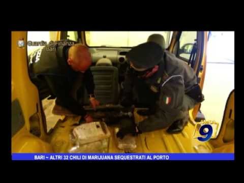 Bari | Altri 32 chili di marijuana sequestrati al porto