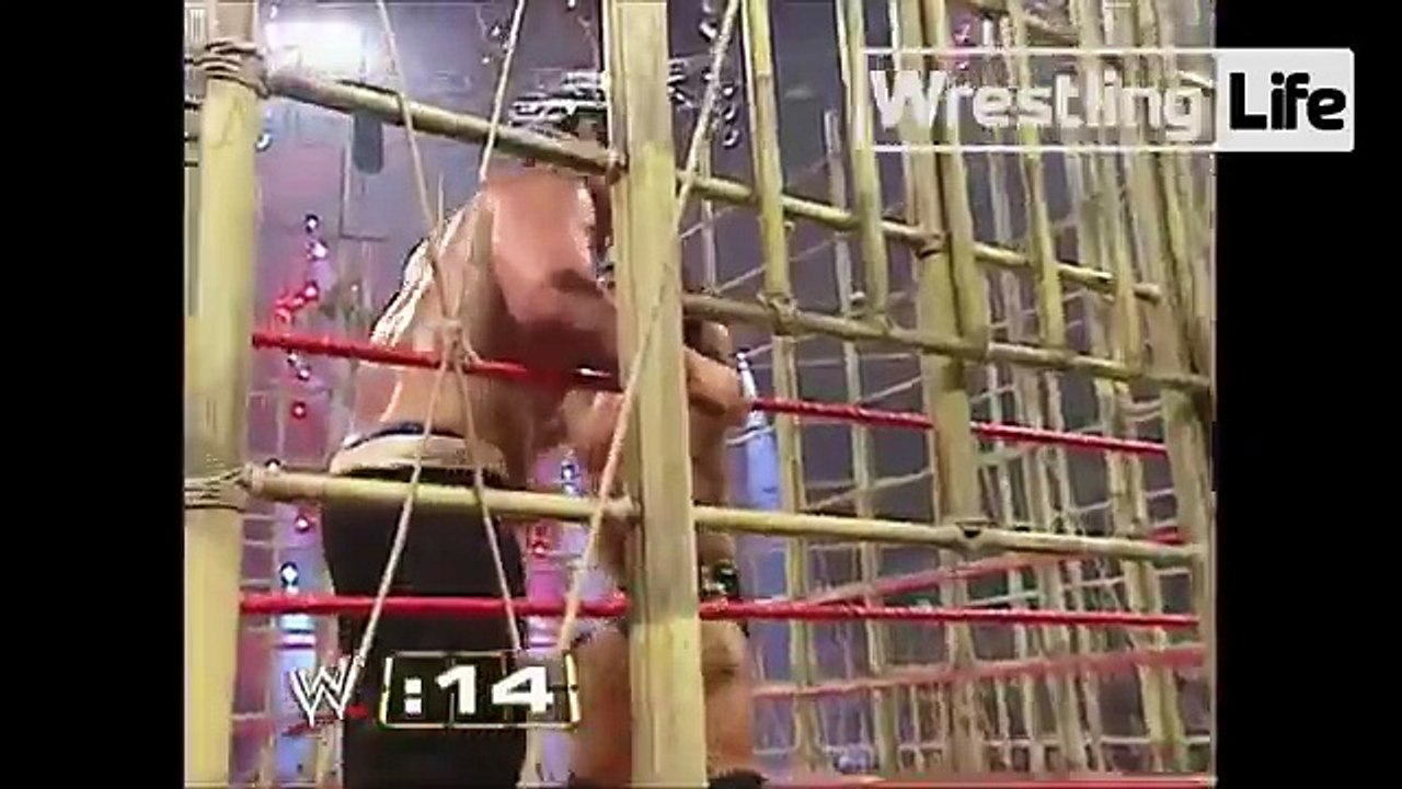 The Great Khali VS Batista - Punjabi Prison Match - No Mercy 2007 (720p HD)