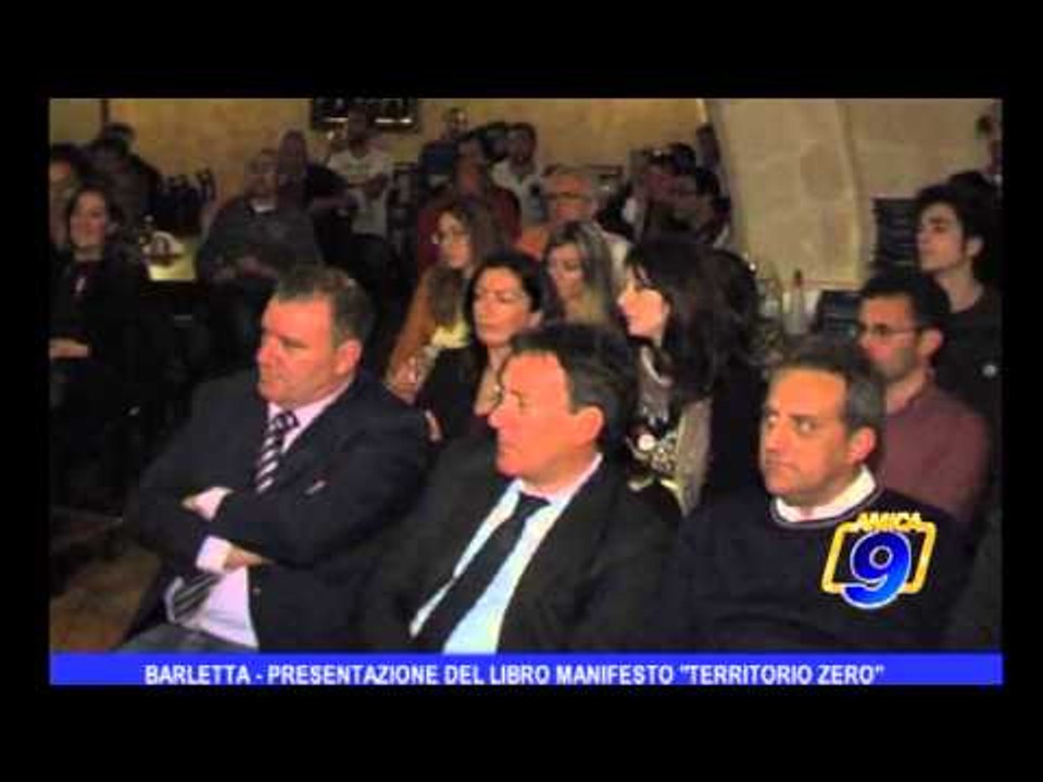 Barletta | Presentazione del libro-manifesto "Territorio Zero"
