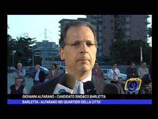 Barletta | Alfarano nei quartieri della città