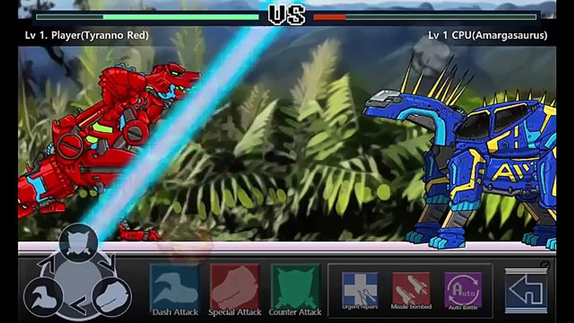 Batalla campo de batalla dinosaurios lucha juego robot de escenario  terminador tirano saurio Rex Dino desafío - video Dailymotion