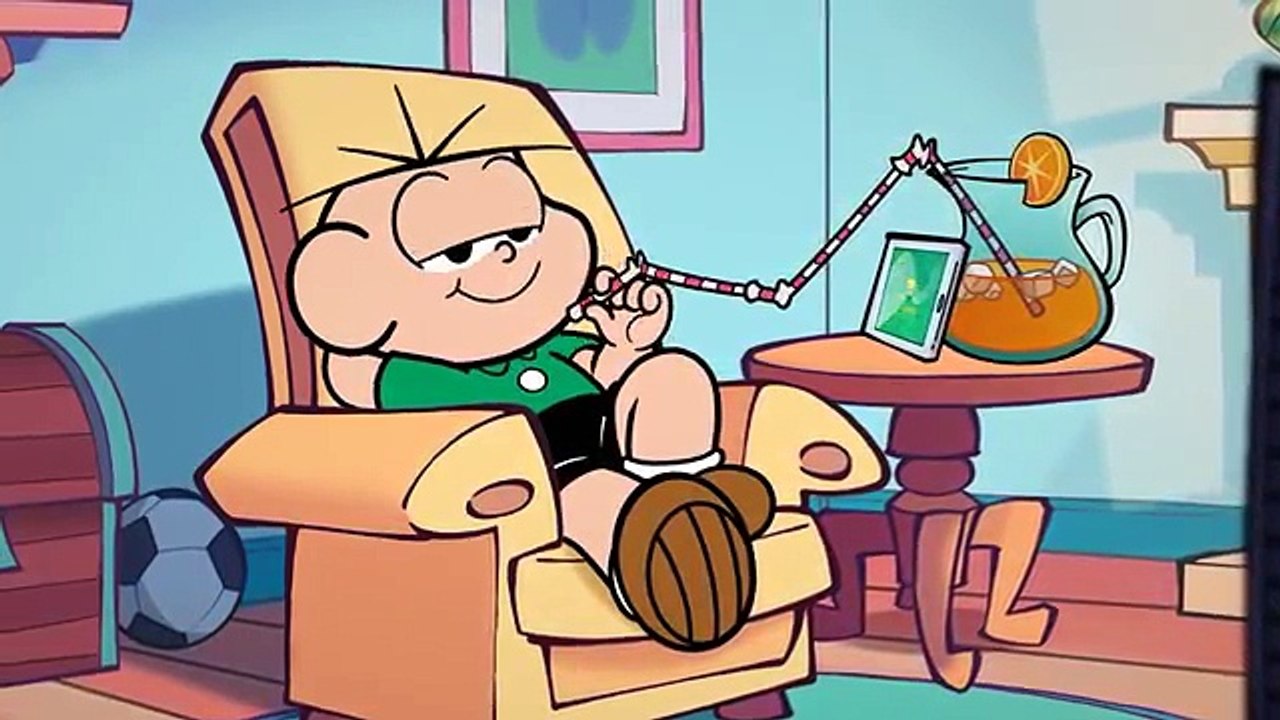 Quem bate - Turma da Mônica