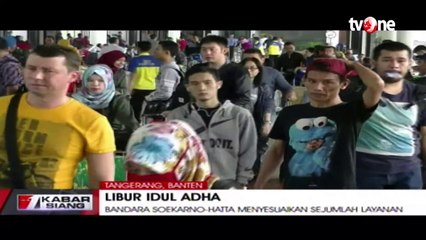 Libur Panjang Idul Adha, Bandara Soekarno-Hatta Dipadati Penumpang