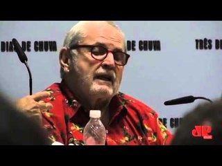 Jô Soares apresenta elenco da peça Três Dias de Chuva