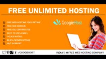 Free Unlimited Web Hosting | Free No Ads Hosting | Top 2017 Free unlimited hosting with cpanel
