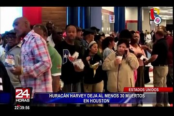 EEUU: huracán Harvey deja al menos 30 muertos en Houston