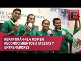Premios igualitarios a medallistas olímpicos y paralímpicos mexicanos