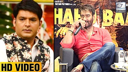 Ajay Devgan REACTS On Walking Out Of The Kapil Sharma Show