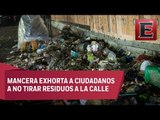 Retiran en la CDMX 58 toneladas de basura de las alcantarillas