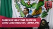 García Cabeza de Vaca toma protesta como gobernador de Tamaulipas