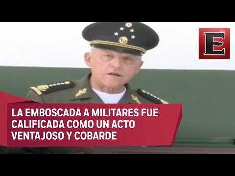 Con honores despiden a los cinco militares caídos