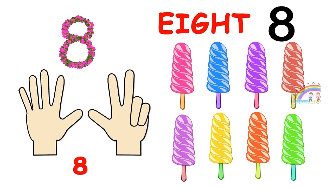 Learn Numbers and Colors for Kids, Learn to write Numbers, Teach Numbers and Colors for ch