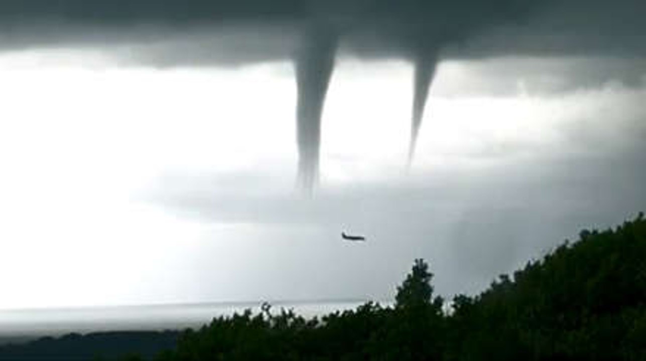 Multiple Waterspouts Hit Russia
