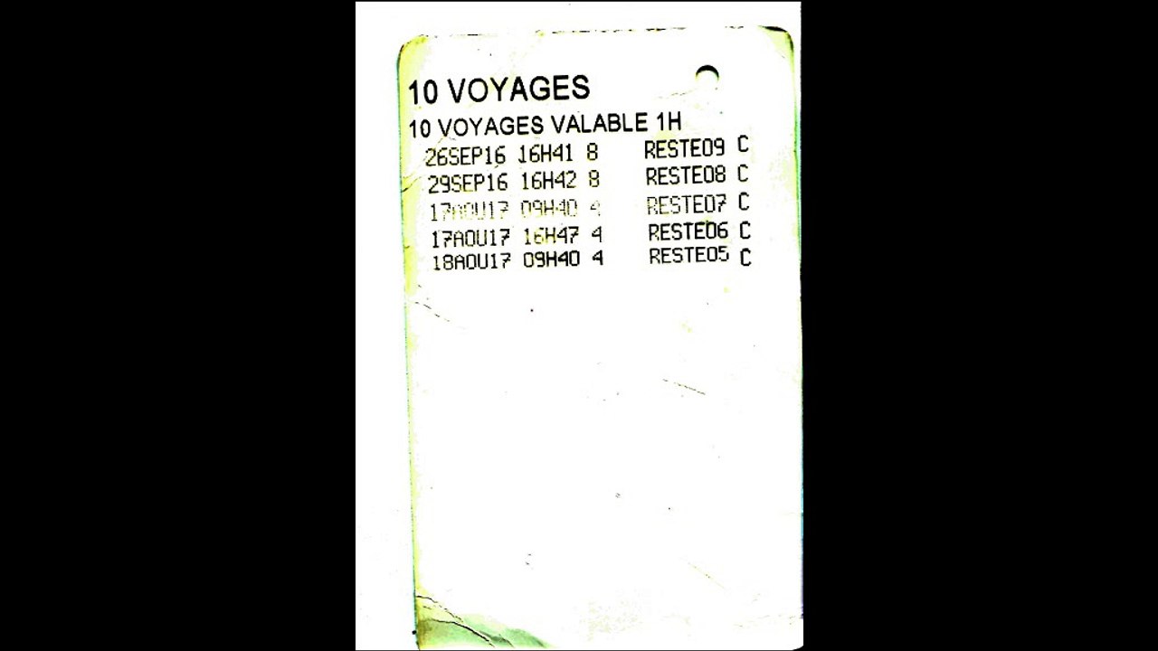 Ticket - L'effet don