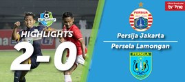 Highlight Liga 1 - Persija Jakarta vs Persela Lamongan (2-0)