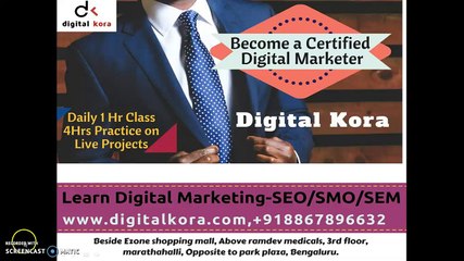 Best Digital Marketing Course in Marathahalli