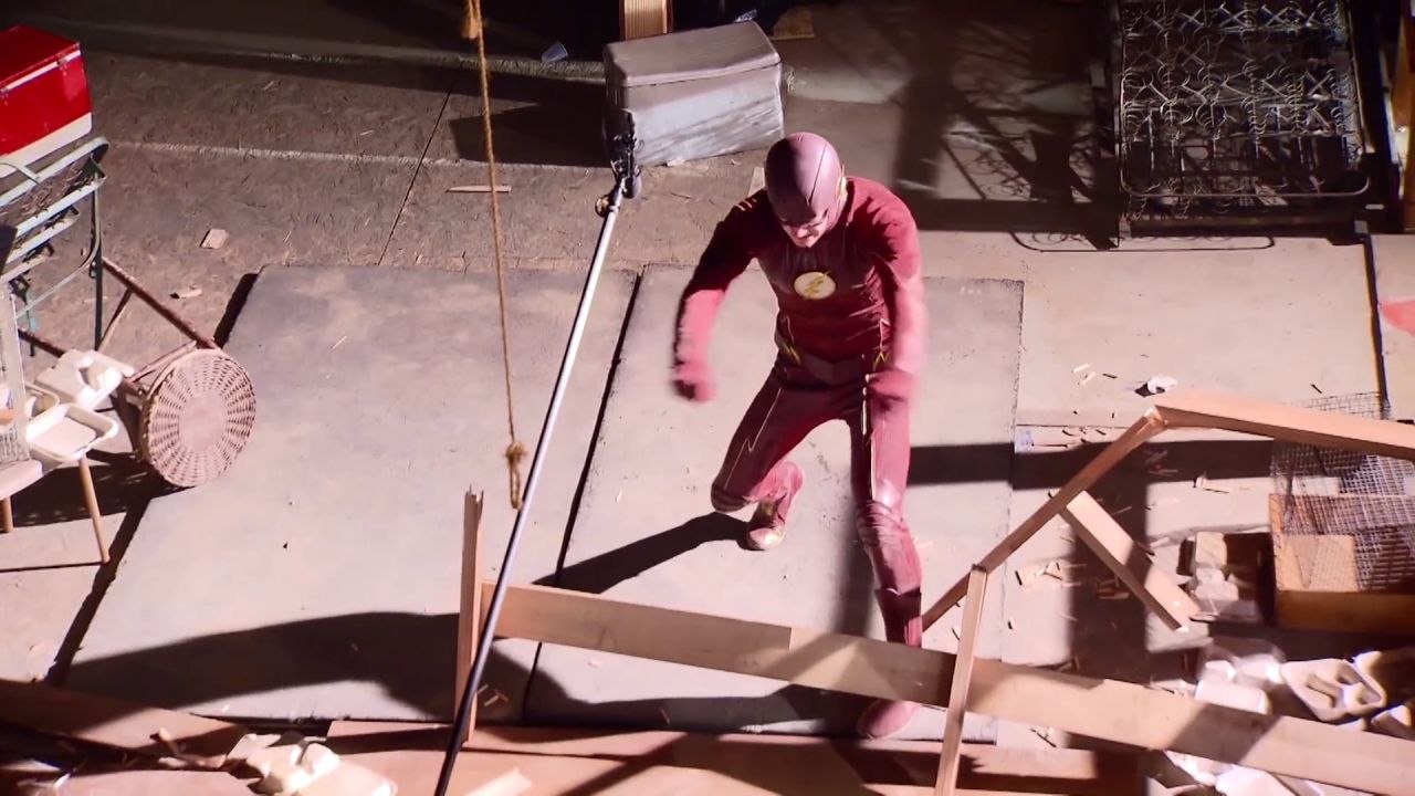 Supergirl et The Flash sans effets spéciaux
