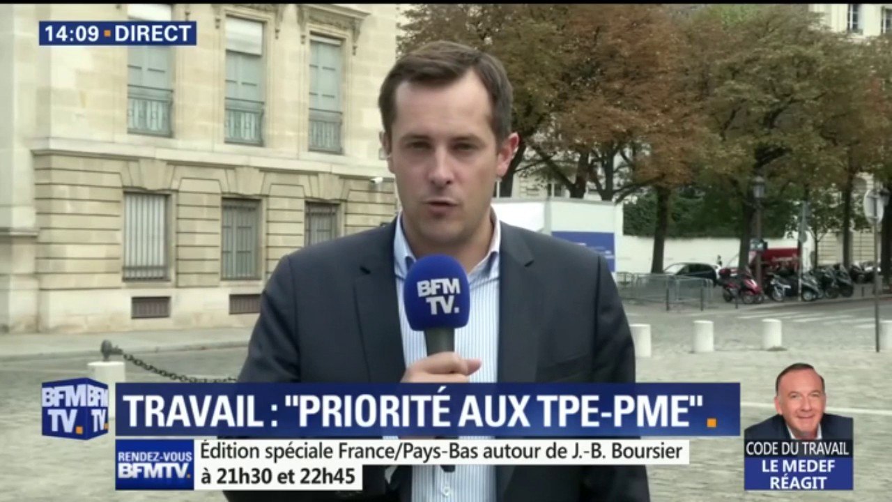 Pour Nicolas Bay, les ordonnances sur le travail "fragilisent et précarisent les salariés"