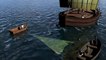 Navire Port-Vendres 1 : voile sous coque