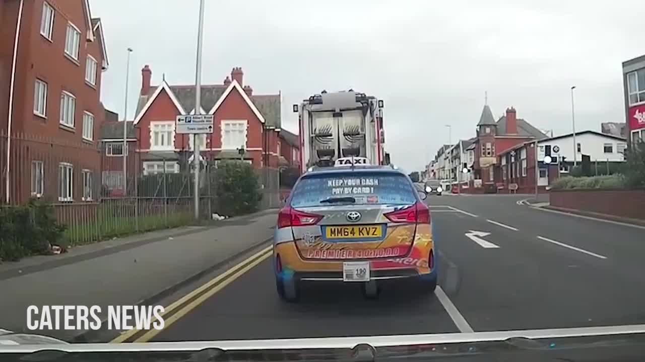 Bizarre Road Rage Incident In Blackpool