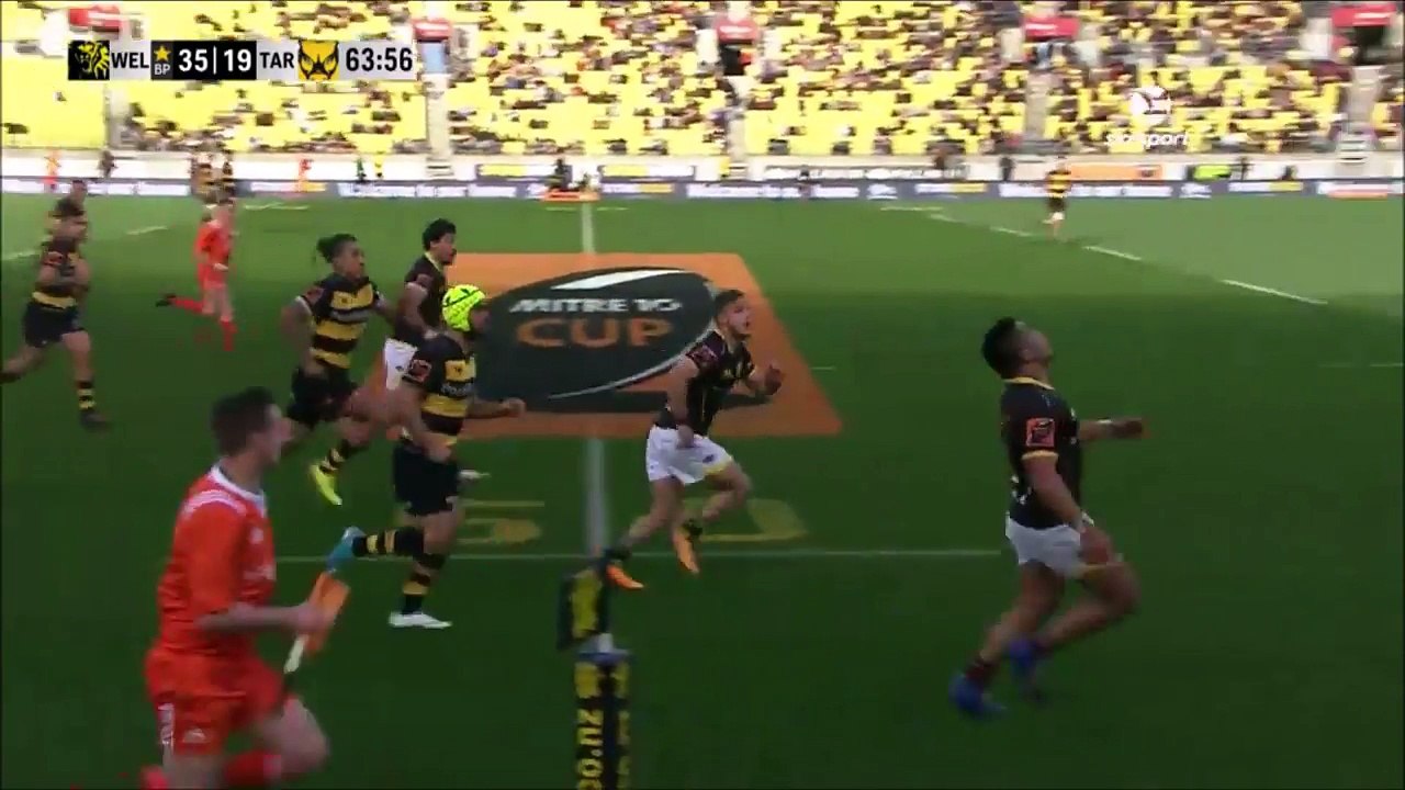 Asafo Aumua assure le spectacle avec Wellington en Mitre 10 Cup