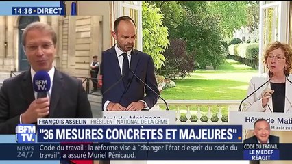 Ordonnances sur le travail: la CPME salue "une réforme pragmatique"