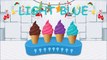 Apprendre les couleurs avec doux de la glace crème pour enfants enfants les tout-petits couleurs pour enfants à Apprendre