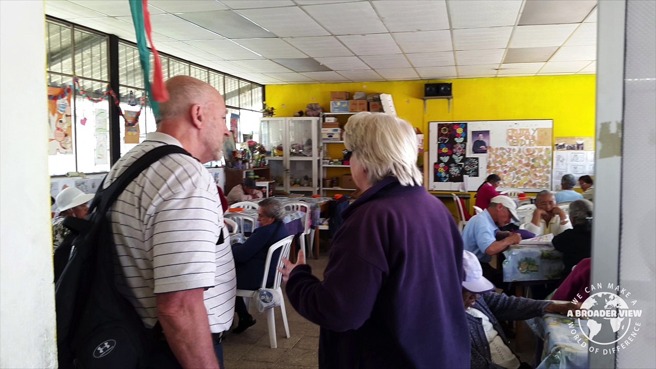 Video Review Volunteer James Hanson Ecuador Quito at the Seniors Care  Program