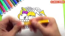Coloration les couleurs pour enfants Apprendre partie avec Pages fruits 2