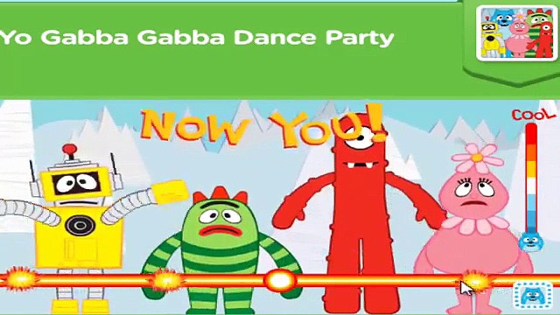 Yo Gabba Gabba Dancey Dance Brobee and Plex Toys, Surprise Foofa