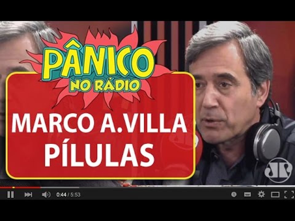 "Redes Sociais socializaram a imbecilidade", afirma Marco Antonio Villa | Pânico | Jovem Pan