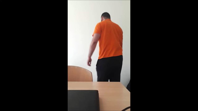 Jeffrey Koelewijn boxing training 60 Hard and fast shadow boxing