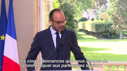 Ordonnances: "rattraper les années perdues" (Philippe)