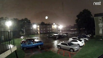Ouragan Harvey : la montée des eaux à Houston filmée en timelapse. Terrifiant