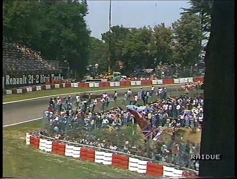 Gran Premio di San Marino 1990: Intervista a Moreno, sorpasso di N. Piquet a Bernard e testacoda di Barilla ed Alesi