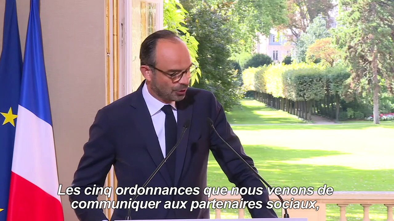 Ordonnances: "rattraper les années perdues" (Philippe)