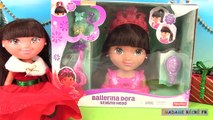 Tête coiffant dora lexploratrice jouets tête à coiffer ballerine dora