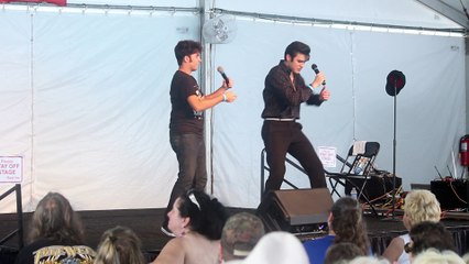 Taylor Rodriguez & Jacob Roman perform 'Kissing Cousins' Elvis Week 2017