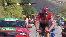 Marczynski attacks, 4 men chasing / Ataque de Marczynski, 4 ciclistas detrás - Étape 12 / Stage 12 - La Vuelta 2017