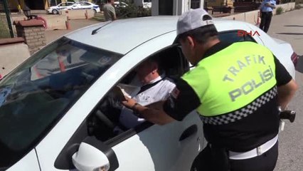 Karabük'te Sürücülere Lokumlu Uyarı