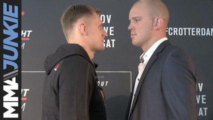 UFC Fight Night 115 media day face-offs