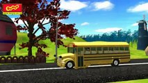 Et autobus enfant pour aller enfants garderie sur rimes rond chansons le le le le la roues Animation 3D |